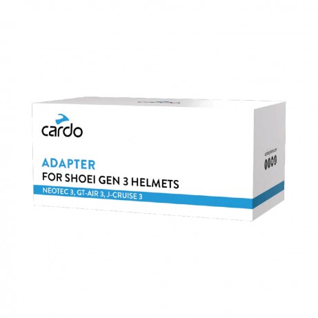 CARDO Adapter for SHOEI Helmets Gen 3 (Neotec 3 / GT-Air 3 / J-Cruise 3)
