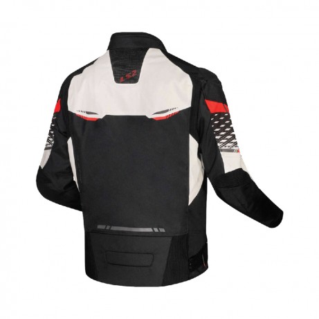 LS2 Jacket  Apex Man WP Black/White/Red