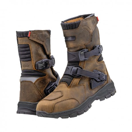 LS2 Boots Adventure Man WP Brown