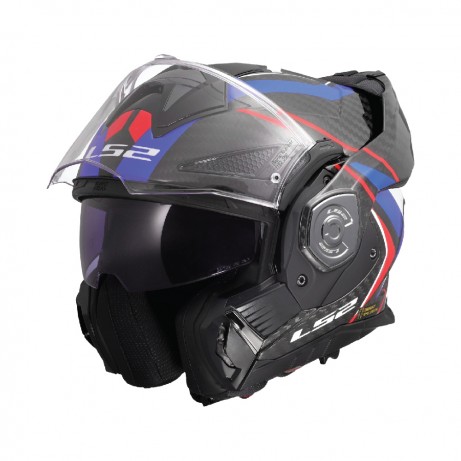 LS2 FF901 Advant-X Carbon Future-2 White Blue [ECE 22.06]