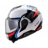 LS2 FF910 Advant 2 Triple White Blue Red [ECE 22.06]