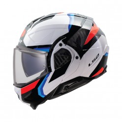 LS2 FF910 Advant 2 Triple White Blue Red [ECE 22.06]