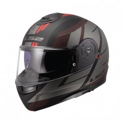 LS2 FF908 Strobe 2 Code Black Grey [ECE 22.06]