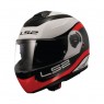 LS2 FF908 Strobe 2 Victory White Grey Red [ECE 22.06]