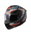 LS2 FF808 Stream 2 Road Matt Black Blue [ECE 22.06]