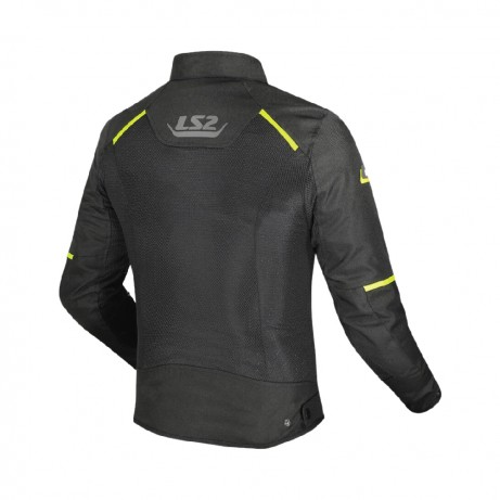 LS2 Jacket Breeze Man Black/Yellow