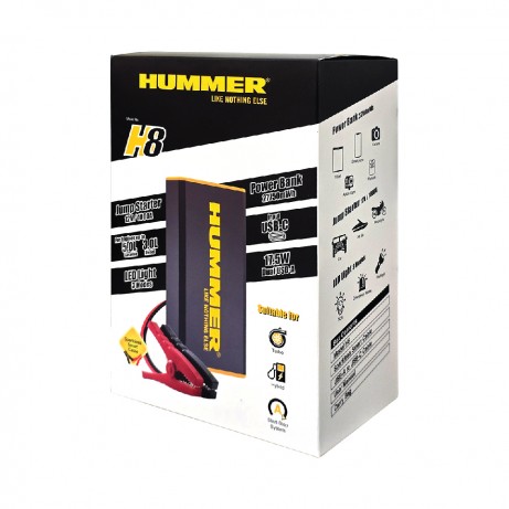 HUMMER Multifunctional Power Bank Jump Starter H8