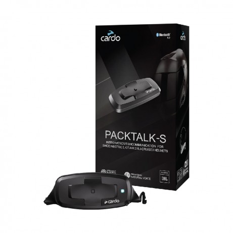 CARDO Intercom System Packtalk-S (For Shoei Gen 3) Single
