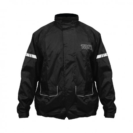 [READY TO ORDER] TRAX Rainsuit TE-11 Black/Black