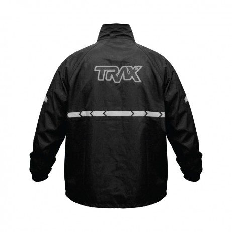 [READY TO ORDER] TRAX Rainsuit TE-11 Black/Black