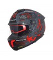 LS2 FF808 Stream 2 GP Grey Red [ECE 22.06]