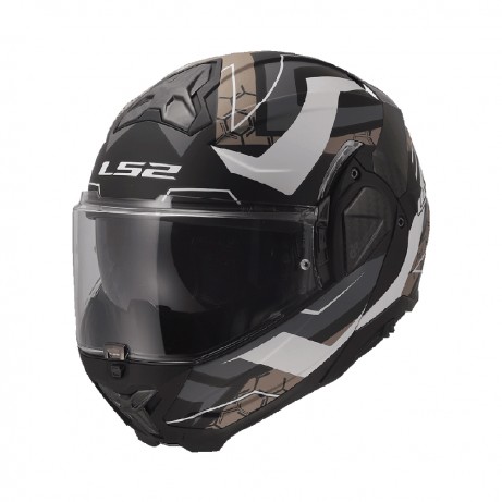 LS2 FF910 Advant 2 Desert Storm Matt Black Yellow [ECE 22.06]