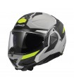 LS2 FF910 Advant 2 Triple Matt Light Grey Hi Viz Yellow [ECE 22.06]