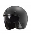 LS2 OF601 Bob 2 Solid Gloss Black [ECE 22.06]