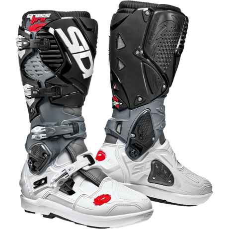SIDI Off Road Boots Crossfire 3 SRS White/Grey/Black