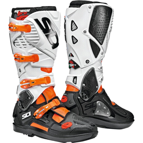 SIDI Off Road Boots Crossfire 3 SRS Fluo Orange/Black/White