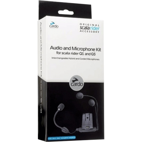 [READY TO ORDER] [CLEARANCE SALE - NO WARRANTY/EXCHANGE] CARDO Audio Kit Audio and Microphone Kit for scala rider Qz, Q1, and Q3