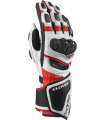 CLOVER Gloves RS-8 Kangaroo White/Red