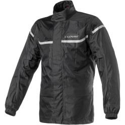[READY TO ORDER] CLOVER Rainwear Wet Jacket Pro Black