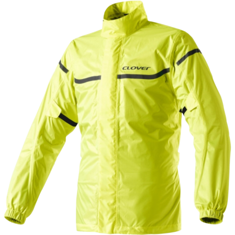 [READY TO ORDER] CLOVER Rainwear Wet Jacket Pro Fluo Yellow