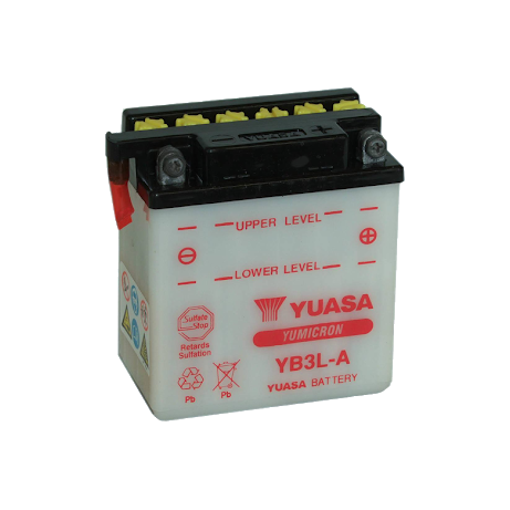 YUASA Motorcycle Battery YB3L-A (YBI) TA150/SP DC