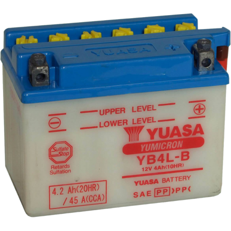 YUASA Motorcycle Battery YB4L-B (THI) ZX150 DC