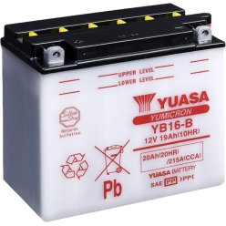 YUASA Motorcycle Battery YB16-B (V) HARLEY DC