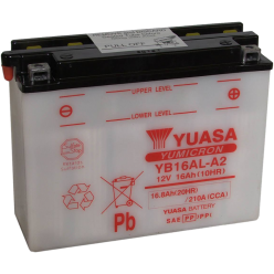 YUASA Motorcycle Battery YB16AL-A2 (V) VMX1200 DC