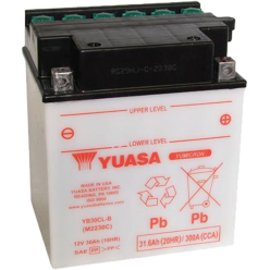 YUASA Motorcycle Battery YB30CL-B (USA) JETSKI DC