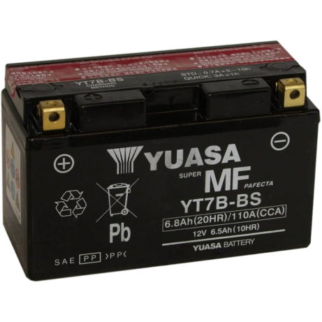 YUASA Motorcycle Battery YT7B-BS (V) DRZ400 CP