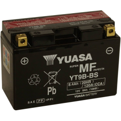 YUASA Motorcycle Battery YT9B-BS (V)	R6 CP