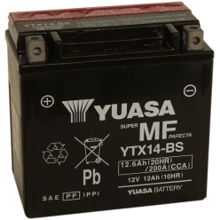 YUASA Motorcycle Battery YTX14-BS (YBI) (IND) CP
