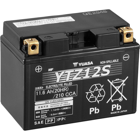 YUASA Motorcycle Battery YTZ12S (J) CBR1100 WC