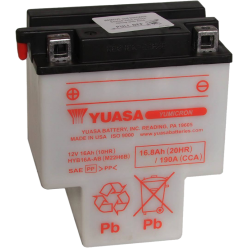 YUASA Motorcycle Battery HYB16A-AB (USA) VF750 DC