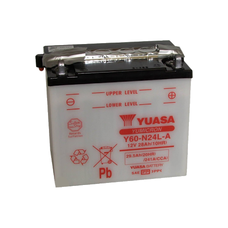YUASA Motorcycle Battery Y60-N24AL-B.T BMW DC