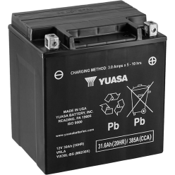 YUASA Motorcycle Battery YIX30L (USA) HARLEY CP