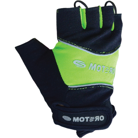 MOTERO Gloves SLC-484 Half Fluo Green