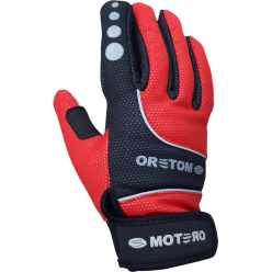 MOTERO Gloves SLM-907 Full Mesh w Touch Screen Red
