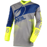 O'NEAL Jersey Element Factor Grey/Blue/Yellow
