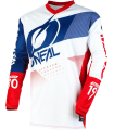 O'NEAL Jersey Element Factor White/Blue/Red