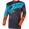 O'NEAL Jersey Element Factor Grey/Orange/Blue