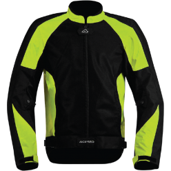 [CLEARANCE SALE - NO WARRANTY/EXCHANGE] ACERBIS Jacket Ramsey My Vented (w/o Guard) Black/Yellow