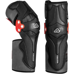 ACERBIS Protective Gear Knee Guard X-Strong Black/Red