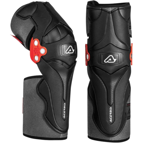 ACERBIS Protective Gear Knee Guard X-Strong Black/Red