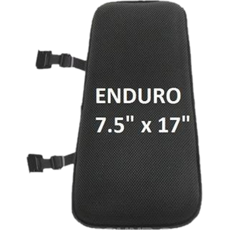 ERGO Gel Seat MOTO-SL Black 7.5" x 17"