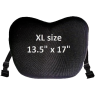 ERGO Gel Seat MOTO-XL Black 13.5" x 17"