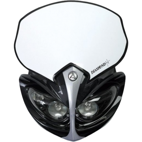ACERBIS Headlight DIAMOND - CHROME CHRM-YEL