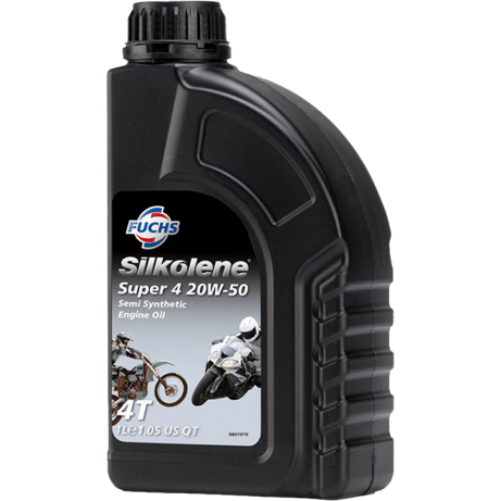 FUCHS SILKOLENE 4T Oil Super 4 20W50 (10 x 1liter)