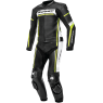 SPYKE Full Leather Suit Imola Sport 2pc Black/White/F-Yellow