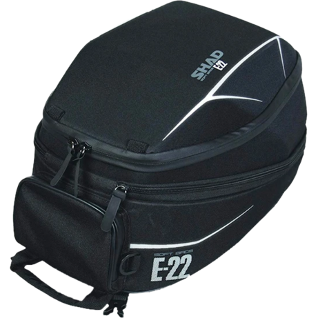 SHAD Tank Bag X0SE22 - WATER RESISTANT - SEMI RIGID - UNIVERSAL TANK BAG - REFLECTOR - EXPANDABLE 16L - 22L